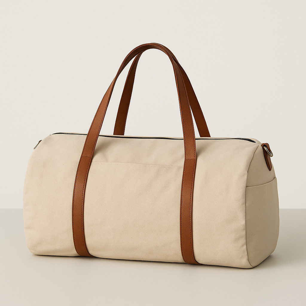 Bolsa Esportiva em Algodão Cru